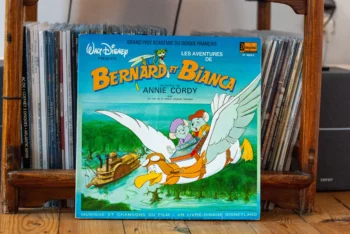 Disney Record Book Bernard et Bianca by Annie Cordy