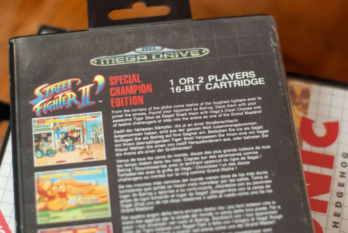 Megadrive Street Fighter 2 Special Champion Edition
