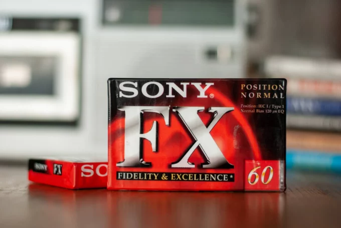 SONY FX 60 Blank Cassette Tape