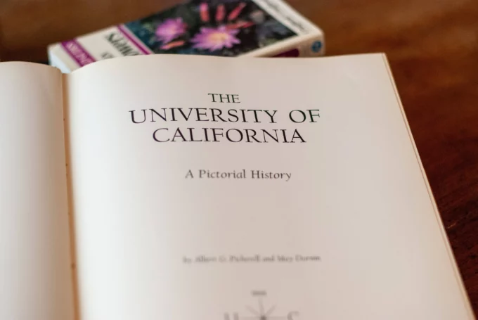 The University of California A pictorial History book