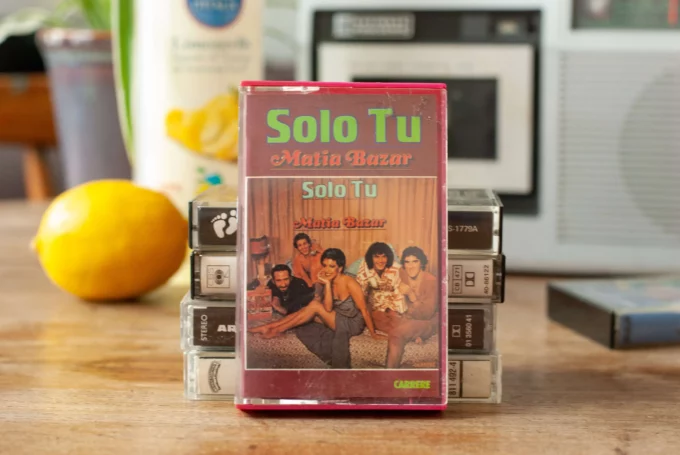 Cassette “Solo Tu” by Matia Bazar