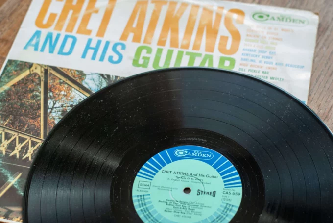 LP Compilation Chet Atkins and his guitar of Chet Atkins