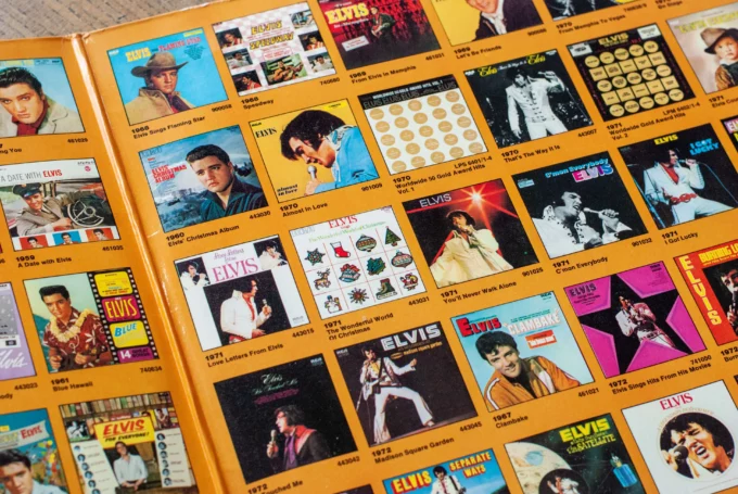 LP Compilation Elvis Forever of Elvis Presley