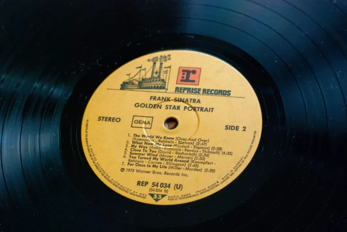 LP Compilation Golden Star Portrait of Frank Sinatra