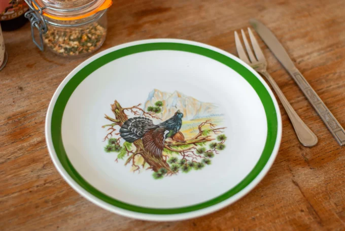 Cute Partridge Seltmann Weiden Bavaria Plate